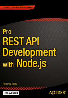 Fernando Doglio Pro REST API Development with Node.js