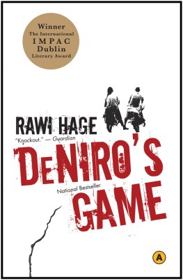 Rawi Hage - De Niro's Game