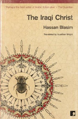 Hassan Blasim The Iraqi Christ