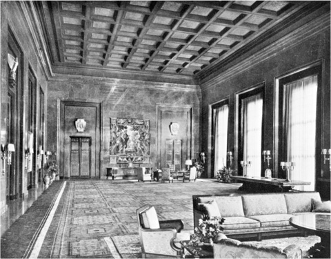 12 Hitlers study in the New Reich Chancellery was designed as a throne room - photo 14