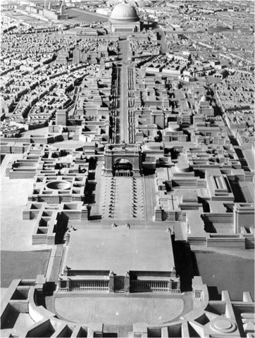 13 A model of the northsouth axis of Germania Beginning at the Tempelhof - photo 15