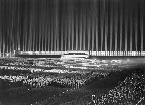 7 The Cathedral of Light at the Nuremberg Party Rally in 1934 This was - photo 9