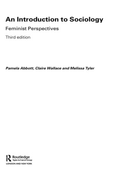 Pamela Abbott - An Introduction to Sociology: Feminist Perspectives