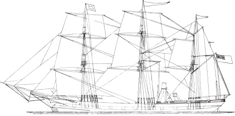 Diagram of the SS Hope built by Alexander Hall Co Aberdeen at the - photo 4