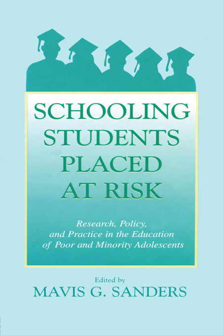 Schooling Students Placed at Risk Research Policy and Practice in the - photo 1