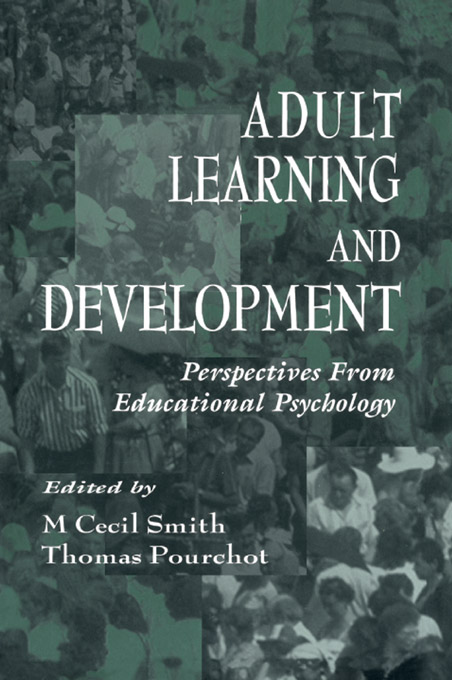 Adult Learning and Development Perspectives From Educational Psychology - photo 1