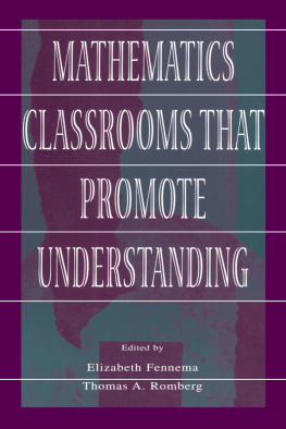 Elizabeth Fennema - Mathematics Classrooms That Promote Understanding