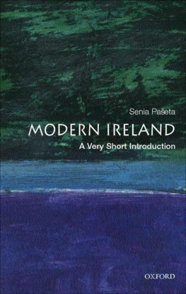 Senia Paseta - Modern Ireland: A Very Short Introduction