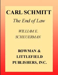 title Carl Schmitt The End of Law Twentieth Century Political Thinkers - photo 1