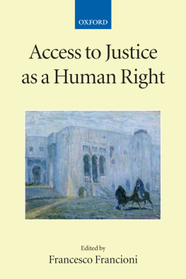 Francioni - Access to Justice as a Human Right