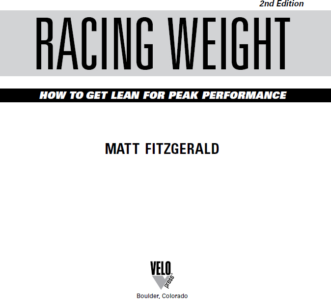 Racing weight how to get lean for peak performance - image 2