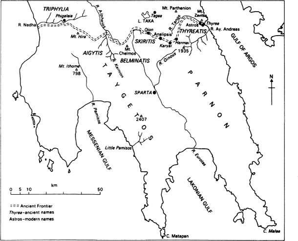 Figure 1 The frontiers of Sparta c 545 Chapter one Boundaries Without a - photo 3