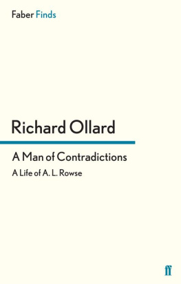 Richard Ollard - A Man of Contradictions