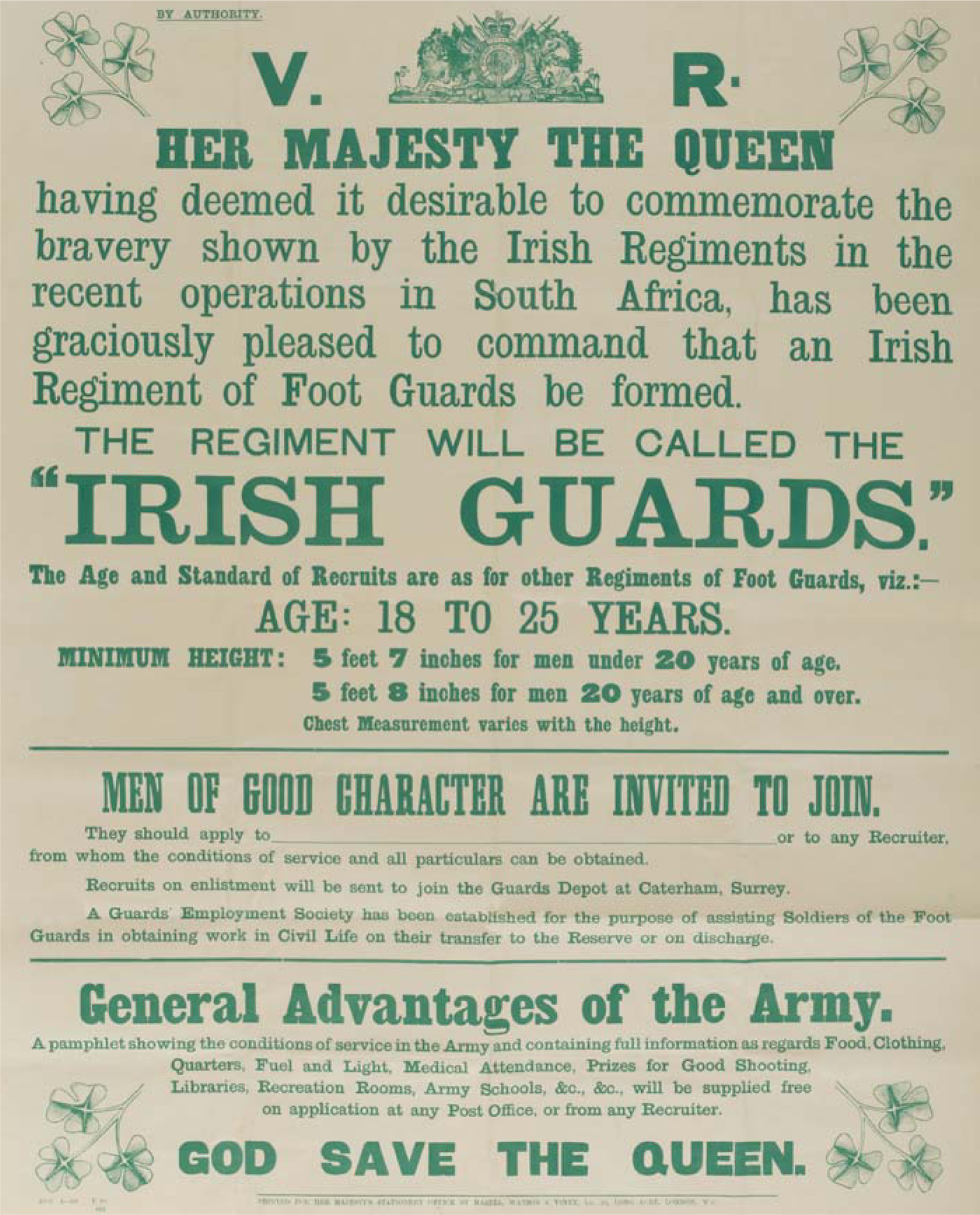 A typical pre-First World War British Army recruiting poster in this case - photo 4