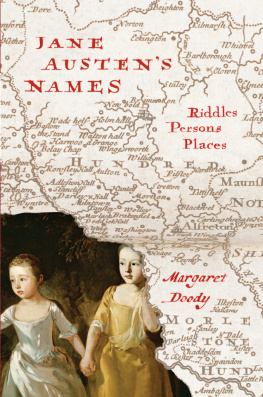 Austen Jane - Jane Austens names : riddles, persons, places