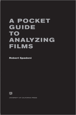 Spadoni A pocket guide to analyzing films