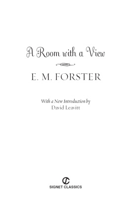 Forster E. M. - A room with a view