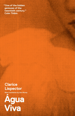 Clarice Lispector - Agua Viva