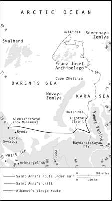 Map from Farthest North by Fridtjof Nansen - photo 4