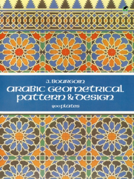 J. Bourgoin Arabic Geometrical Pattern and Design