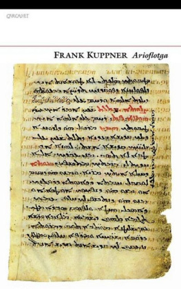 Kuppner - Arioflotga : being a revised index of first lines of The Great Anthology