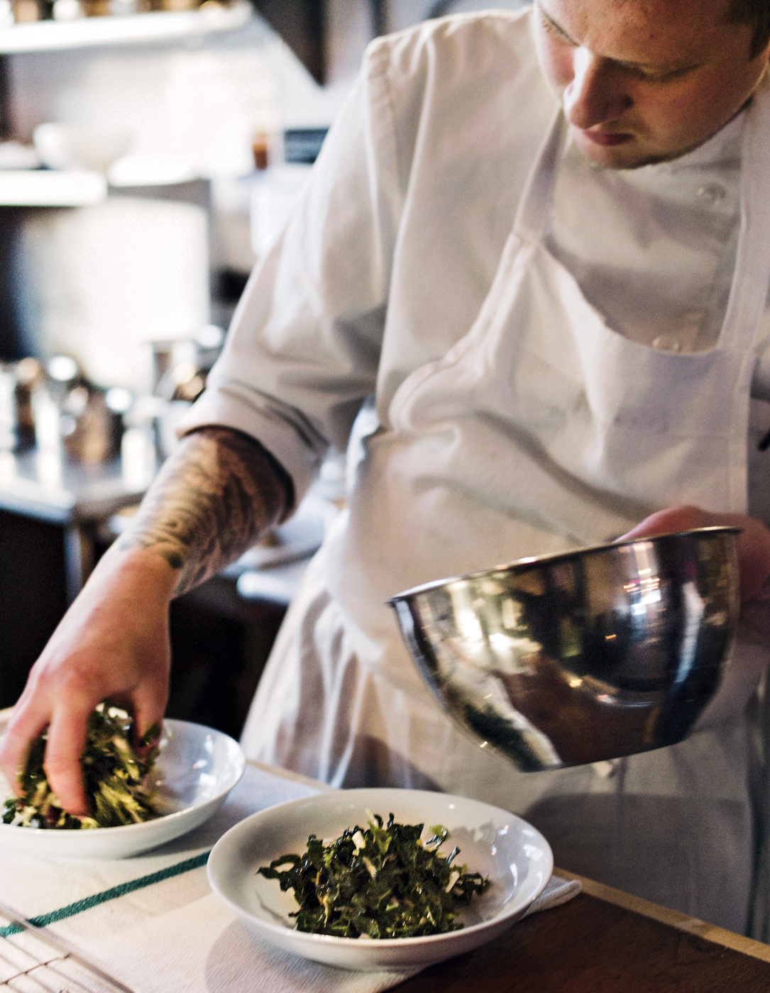 Every night at our restaurant Battersby in Brooklyn New York three cooks - photo 4