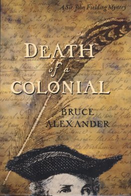 Bruce Alexander - Death of a Colonial