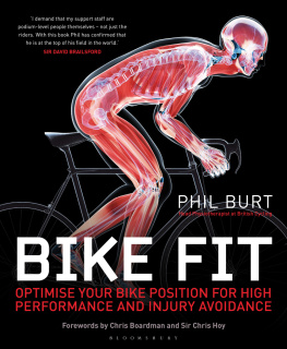 Burt Bike fit : optimise your bike position for high performance and injury avoidance