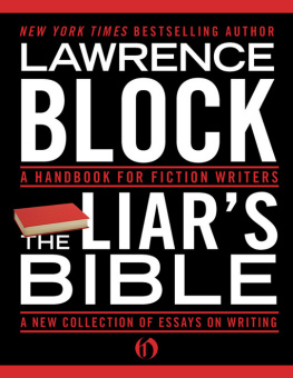 Lawrence Block The Liars Bible