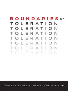 Taylor Charles Boundaries of toleration