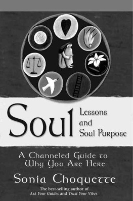Choquette - Soul lessons and soul purpose : a channeled guide to why you are here