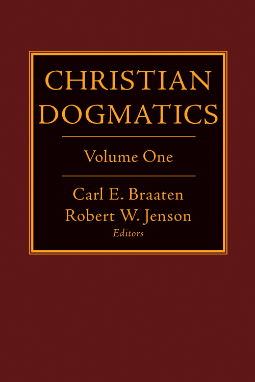 Christian Dogmatics Contributors Carl E Braaten is Professor of Systematic - photo 1