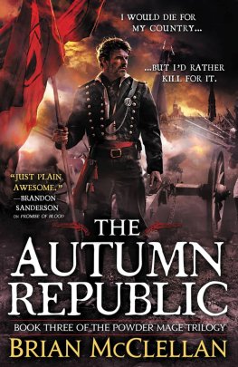 Brian McClellan The Autumn Republic