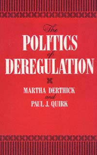 title The Politics of Deregulation author Derthick Martha - photo 1