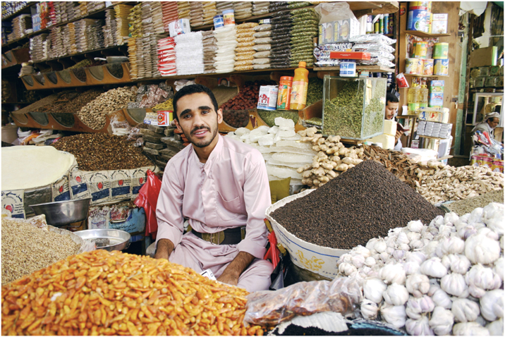 PLATE 3 Yemeni spice trader iStockphoto PLATE 4 Depiction of a - photo 6