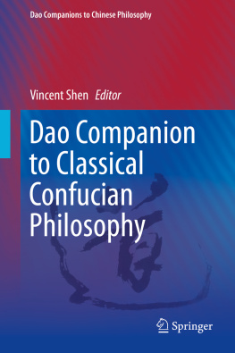 Shen - Dao companion to classical Confucian philosophy