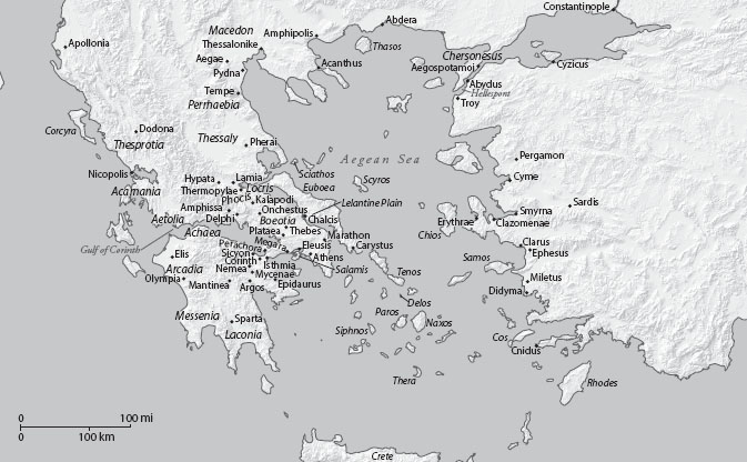 Map 2 Delphi and the Aegean Michael Scott Map 3 Delphi and its - photo 3