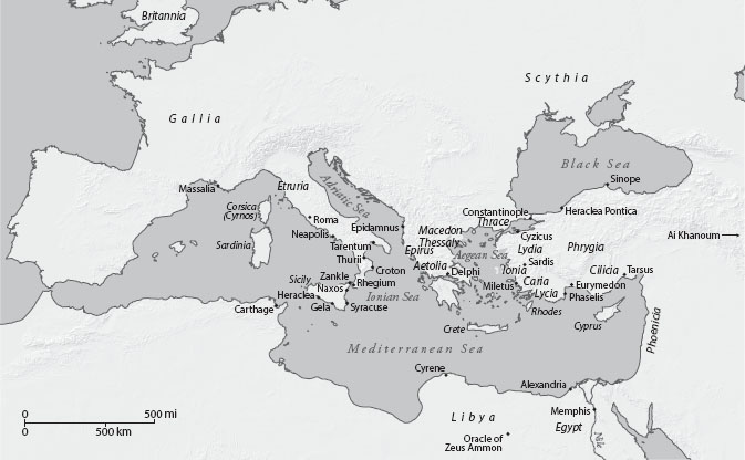 Map 1 Delphi and the Mediterranean world Michael Scott Map 2 Delphi and - photo 2