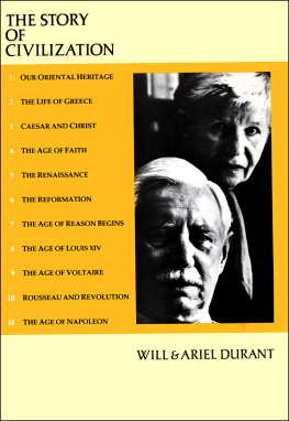 Will Durant - Our Oriental Heritage