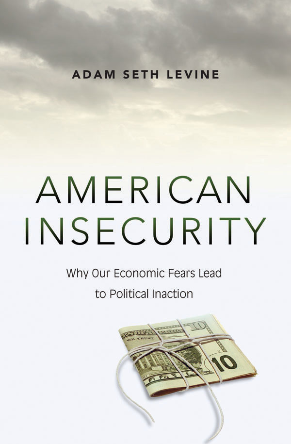 AMERICAN INSECURITY AMERICAN INSECURITY Why Our Economic Fears Lead to - photo 1