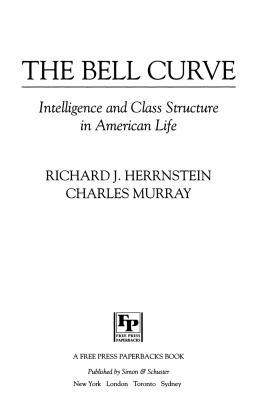 Herrnstein Richard J. - The bell curve : intelligence and class structure in American life