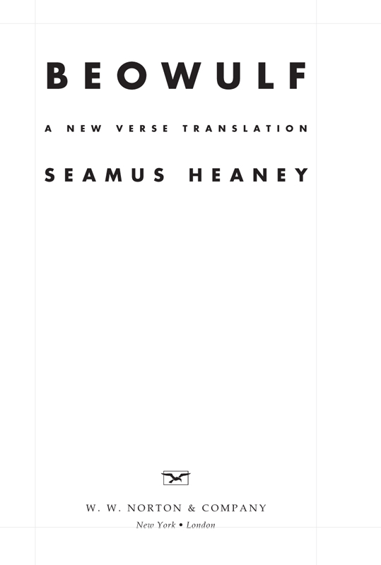 Copyright 2000 by Seamus Heaney All rights reserved Printed in the United - photo 2