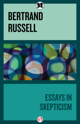 Russell - Essays in Skepticism