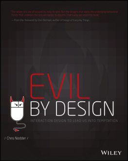 Chris Nodder - Evil by design : interaction design to lead us into temptation