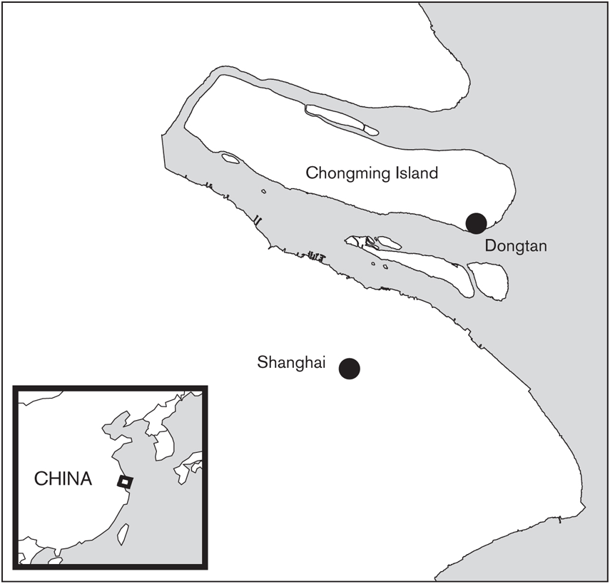 Map 1 Map of China Shanghai and Chongming Cartography Michele Tobias - photo 4