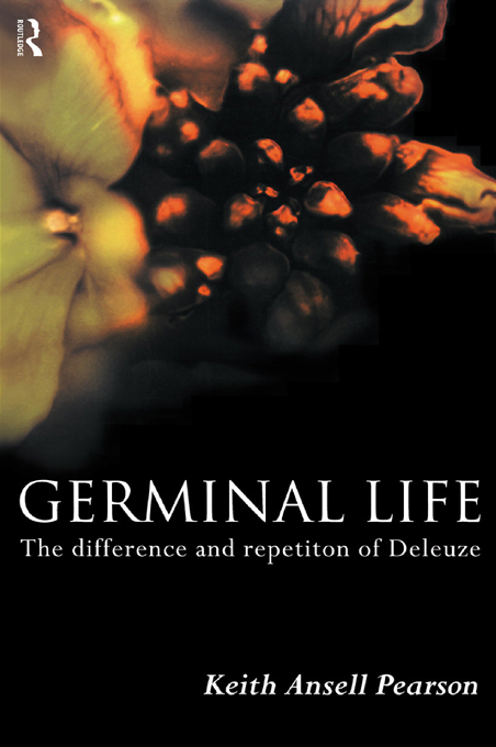 GERMINAL LIFE Germinal Life carries forward Deleuze and Guattaris project of a - photo 1