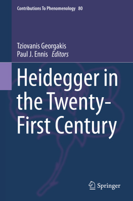 Ennis Paul John - Heidegger in the twenty-first century