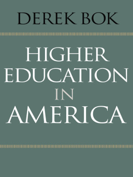 Bok - Higher education in America