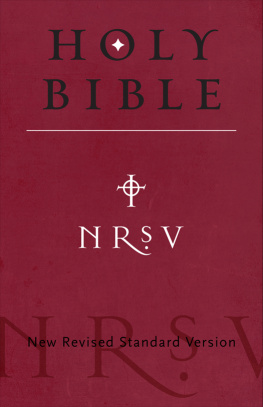 NRSV Holy Bible : NRSV, New Revised Standard Version