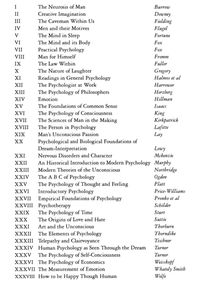 Human Psychology as Seen Through the Dream Julia Turner First published in - photo 3